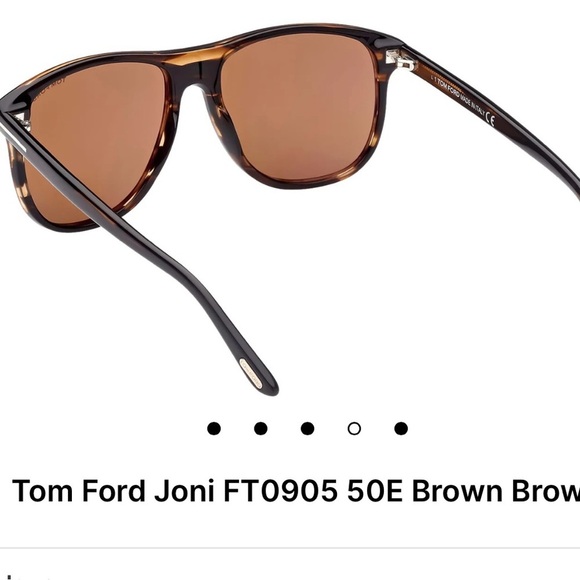 Tom Ford Joni Brown Sunglasses - Picture 4 of 10